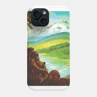 Visiting Earth Phone Case