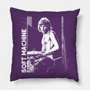 Soft Machine -- Original Fan Artwork Design Pillow