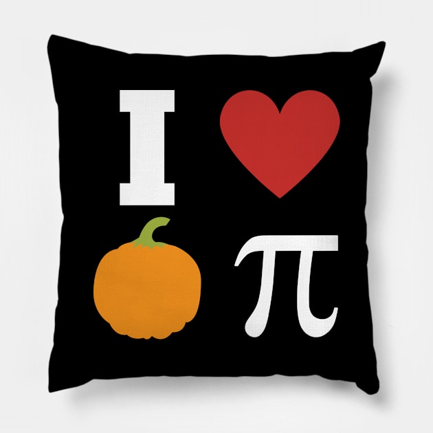 I love pumpkin pi Pillow by Motivational_Apparel