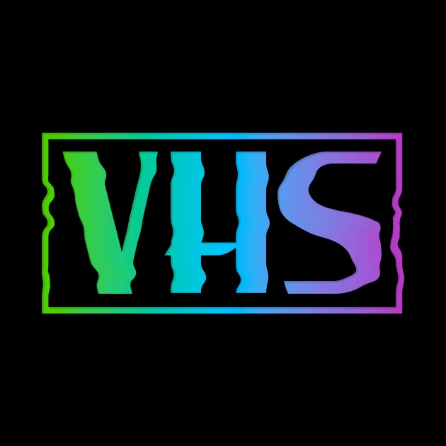 VHS Glitch by EnchantedTikiTees