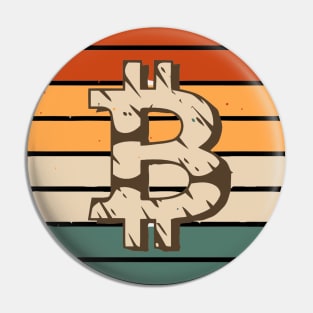 Jump Bitcoin Pin