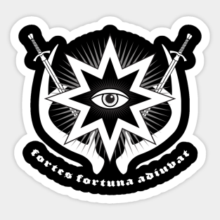 Fortune Favors The Bold Stickers Teepublic