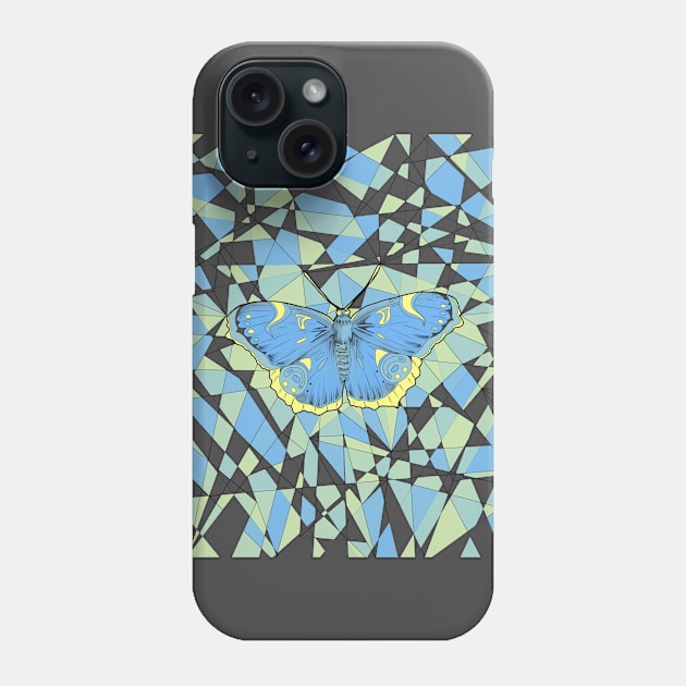 Butterfly free and cool Phone Case by paintchips