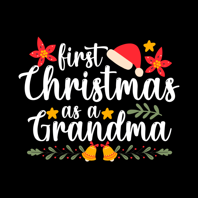 first christmas as a grandma Funny Xmas Christmas Grandma by Giftyshoop