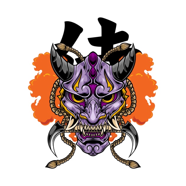 Hannya Mask 04 by Harrisaputra