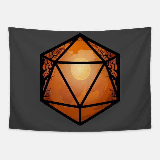 Haunted Grove D20 Tapestry by MimicGaming