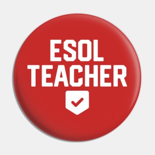 ESOL Teacher #2 Pin