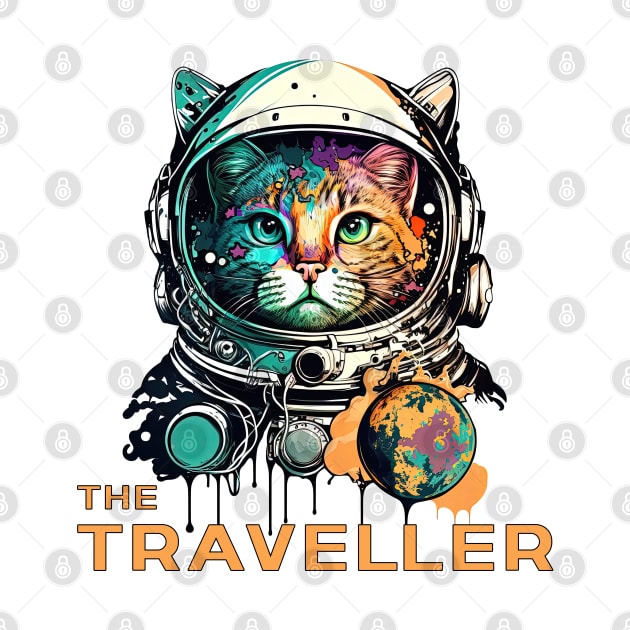 Cat space traveller by MaxDeSanje 