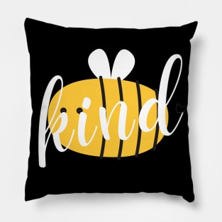 Be Kind Cute Bee Pillow