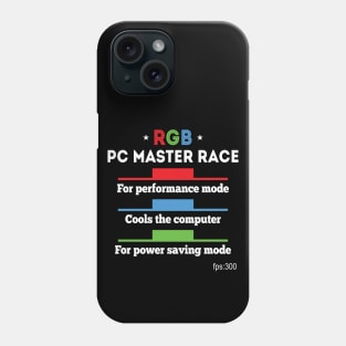 More RGB More FPS Pc Master Race Phone Case