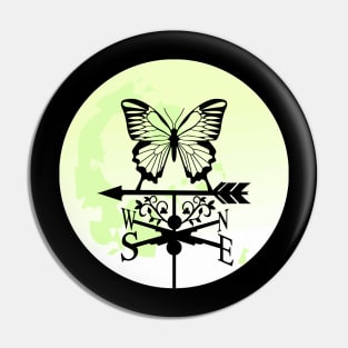 butterfly silhouette Pin