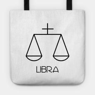 Libra Doodle Line Art Tote