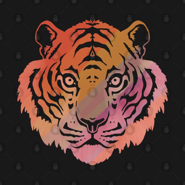 Tiger - Rainbow by Tanimator