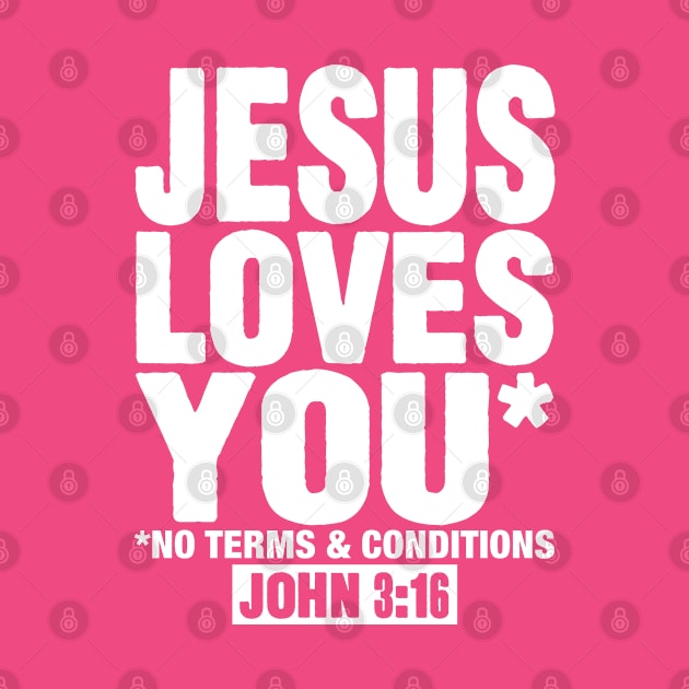 JESUS LOVES YOU by Plushism