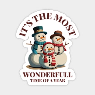 The most wonderful time of a year Magnet