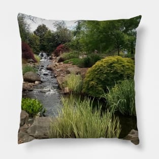 Wilderness Waterfall Pillow