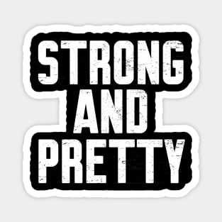 Strong and pretty-Christmas 2023 Magnet