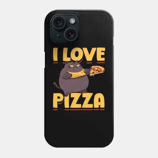 I love Pizza Cat Phone Case