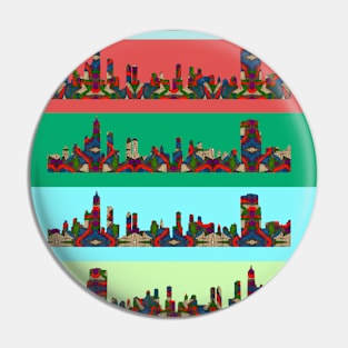 Different Cities Pin