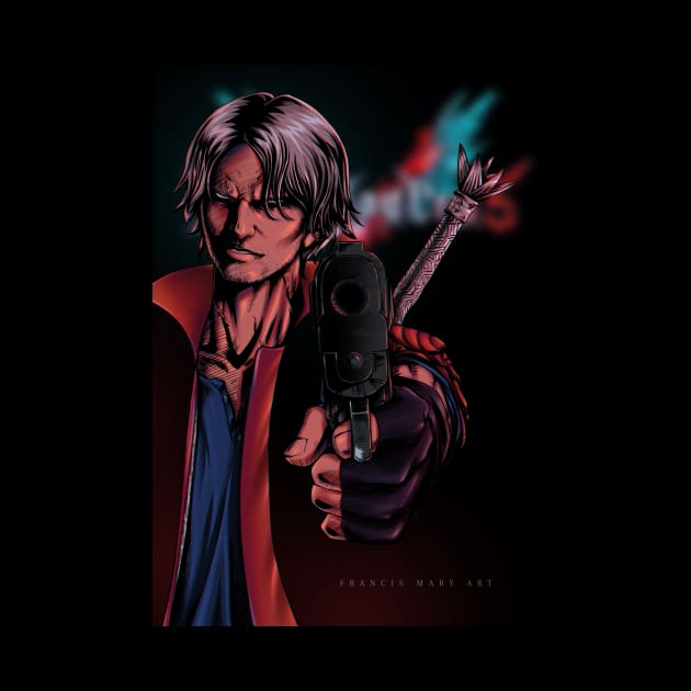 Dante Comic Fanart - Devil May Cry 5 by FrancisMaryArt