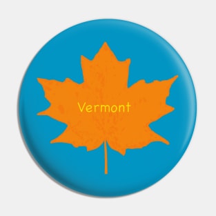 Vermont Maple Leaf Pin