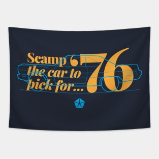 76 Duster (Scamp) - The Car to Pick Tapestry