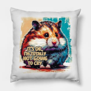 Sad Hamster Pillow