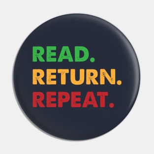 Read Return Repeat Pin