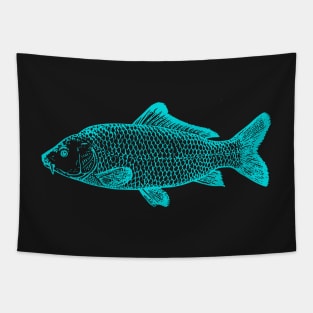 Luminescent Fish Tapestry