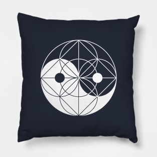 Yin Yang symbol Pillow