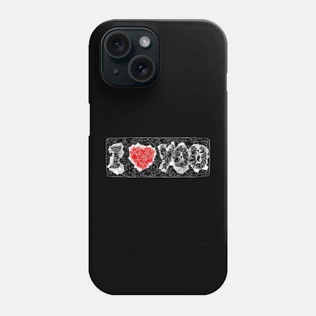 I love you Phone Case by ngmx