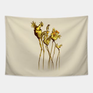 Dali Chocobos Tapestry