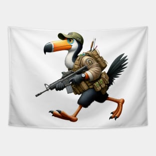 Tactical Dodo Bird Tapestry