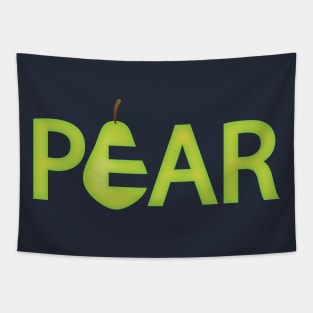 Pear fun creative design Tapestry