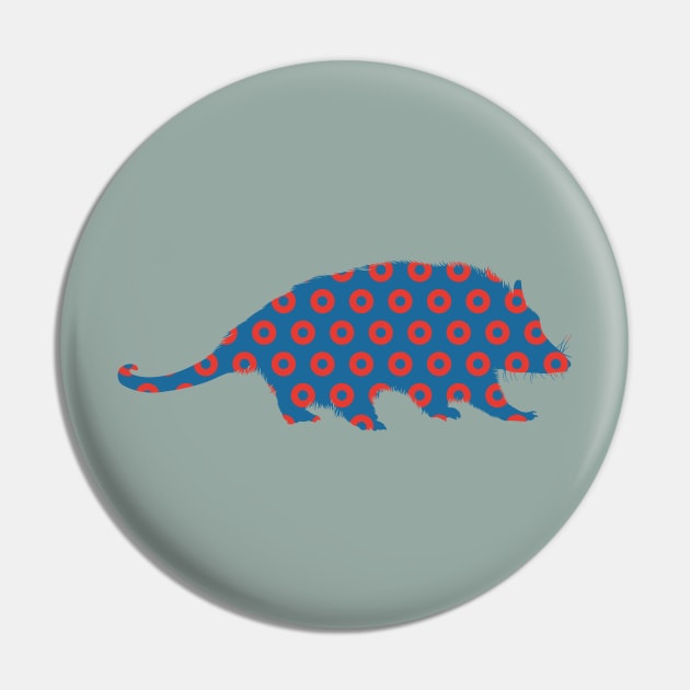 Phish Possum Donuts Pin by NeddyBetty