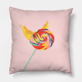 Snail Lollypop Pillow