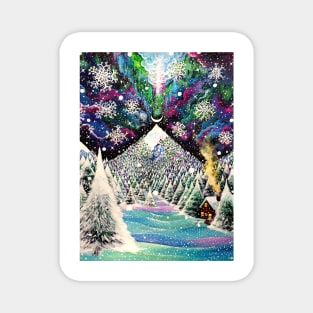 Backyard Glitter Peak Magnet