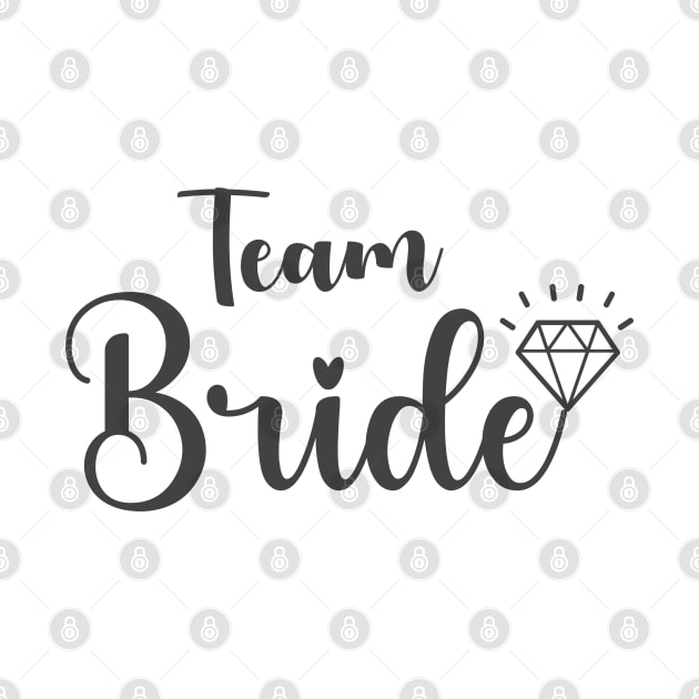 Team Bride Squad by Mind Your Tee