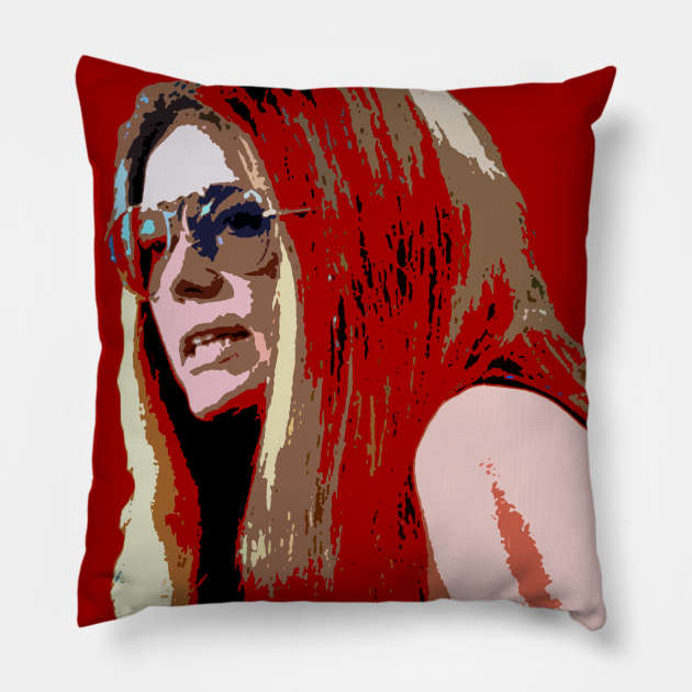 gloria steinem Pillow by oryan80