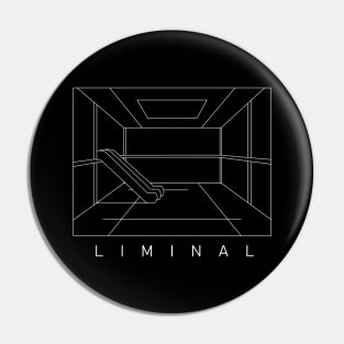 LIMINAL Space - Ghost Mall Pin