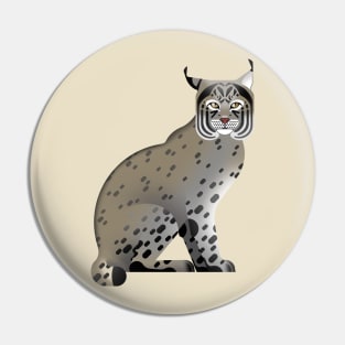 Bobcat - Lynx rufus Pin