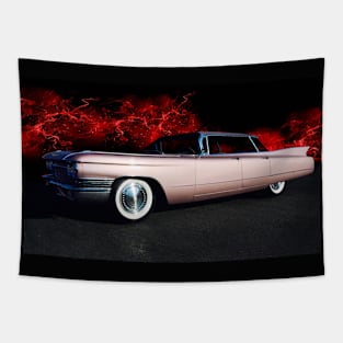 1960 Flat Top Cadillac Profile Tapestry