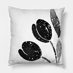 Black Tulips - Full Size Image Pillow