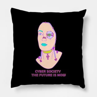 Cyber Society Pillow