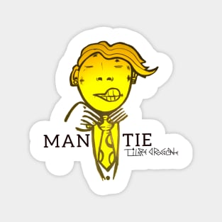 MAN Tie Magnet