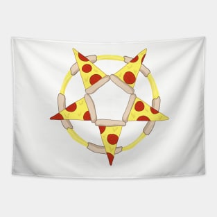 double-stuffed pizzagram Tapestry