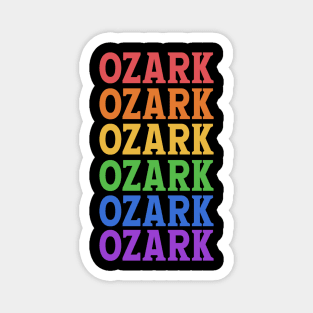 OZARK COLORFUL CITY Magnet