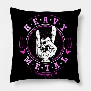 Heavy Metal - Mano cornuta Devil Horns Pillow