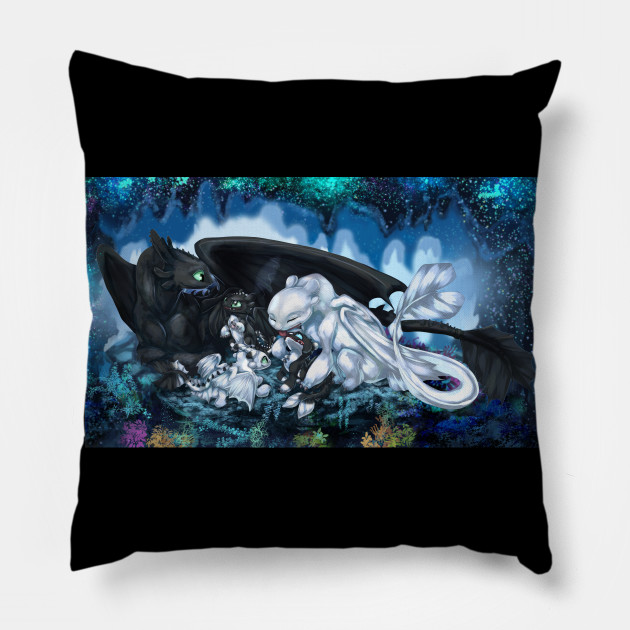 toothless dragon pillow