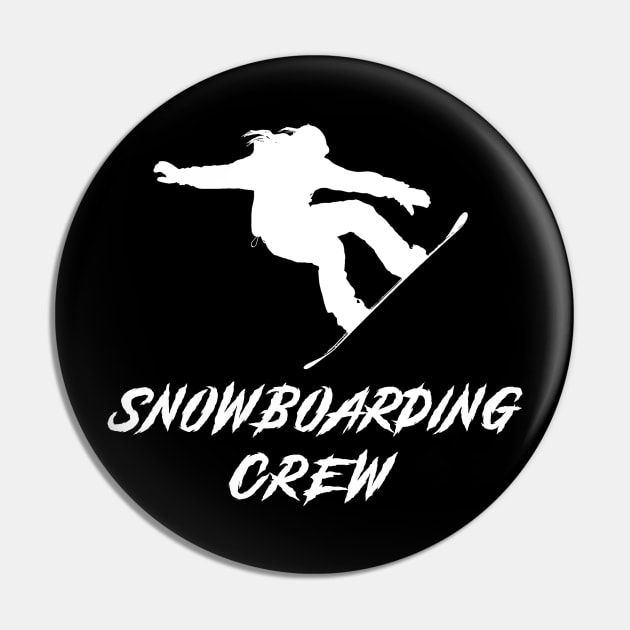 Snowboarding Crew Awesome Tee: Shredding with a Twist of Humor! Pin by MKGift